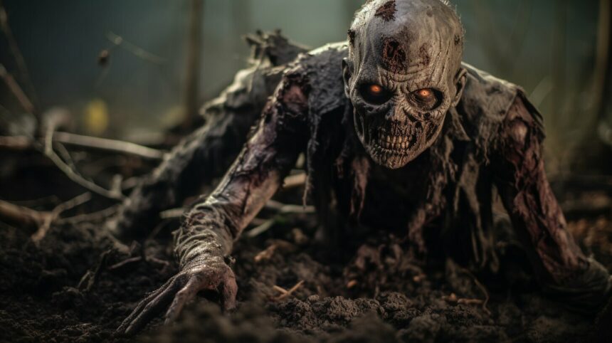 Zombie Schulmädchen Kostüm Für Damen – Gruselig, Mit Hemd, Rock, Krawatte & Socken