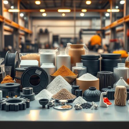 Materialvielfalt im 3D‑Druck für die Industrie