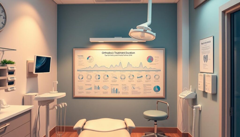 Kieferorthopädische Behandlungsdauer