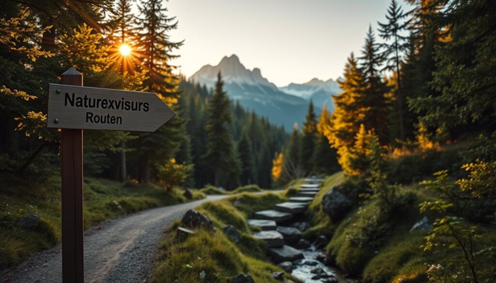 Naturerlebnis-Routen Planung