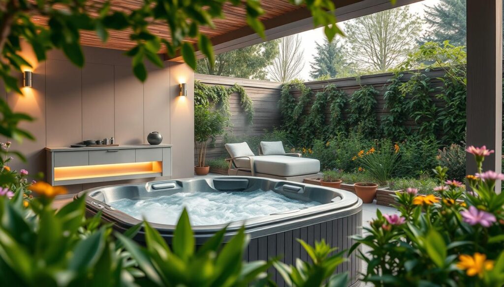 Premium Gartenspa Outdoor Entspannung