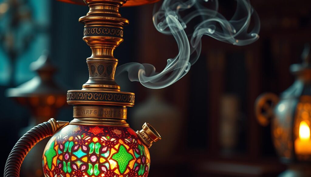 Traditionelle orientalische Shisha