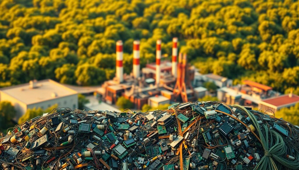 Umweltauswirkungen der Elektronikproduktion
