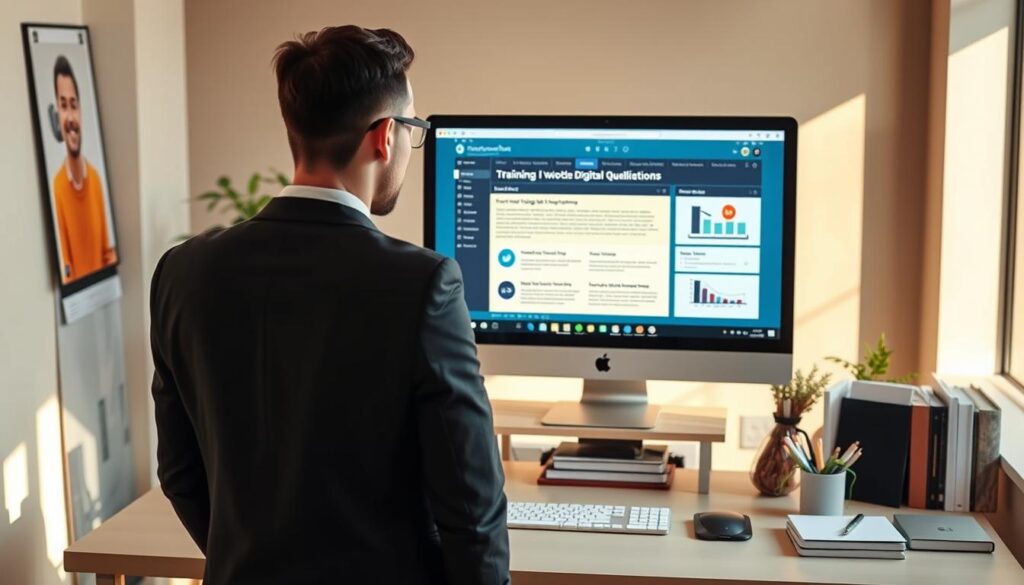 berufliche Qualifikation verbessern durch digitale Weiterbildung